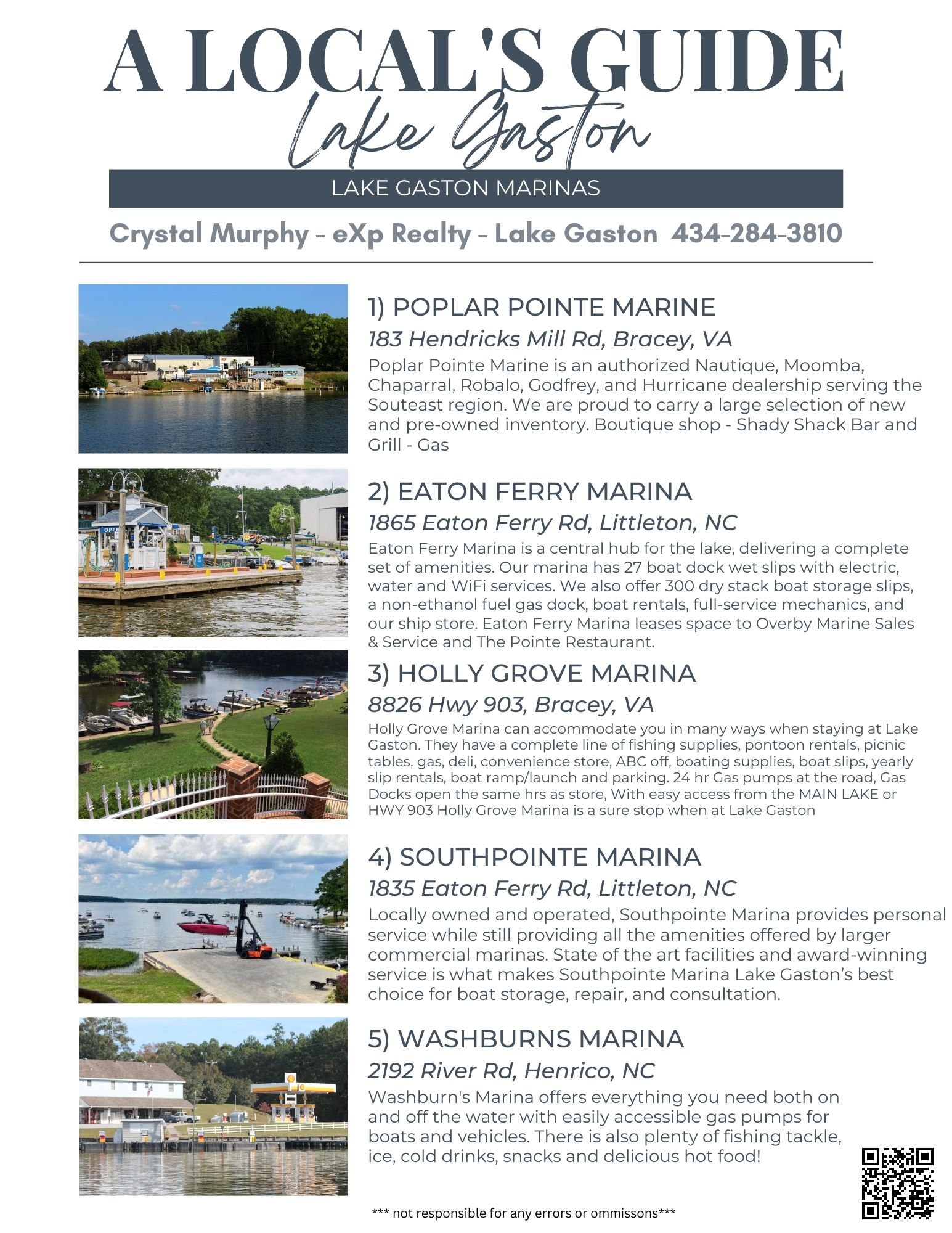 Lake Gaston Marinas